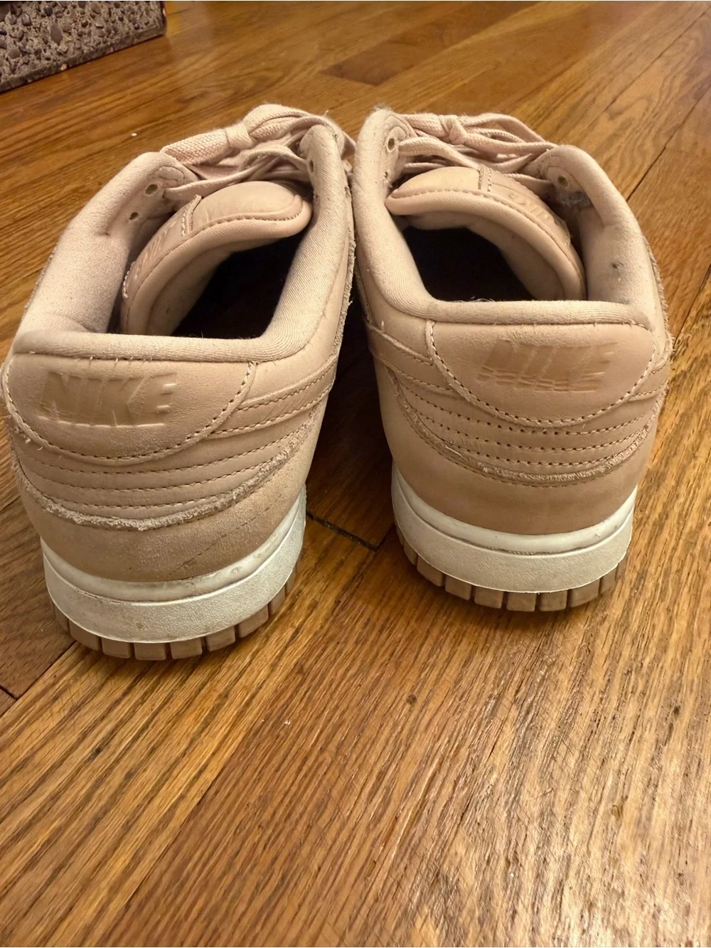 Nike Women’s Low-Top Suede Sneakers in Light Pink